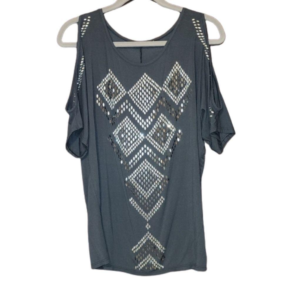 WOMEN'S Cold Shoulder Blouse